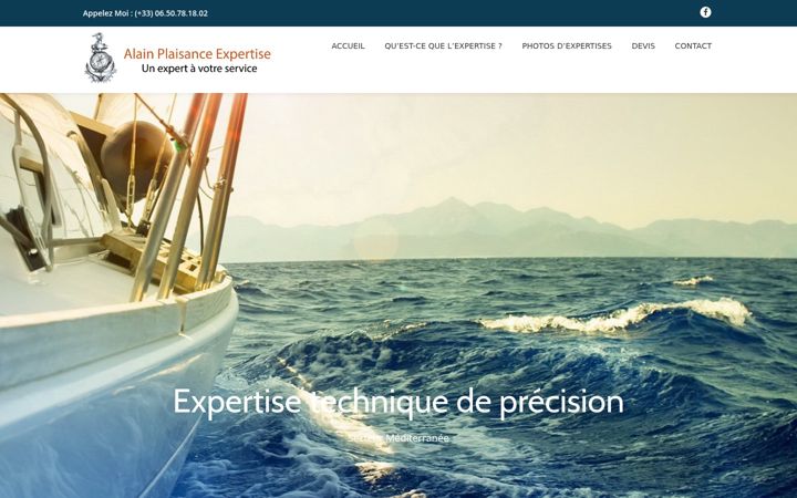 Screenshot of expertise-maritime.fr