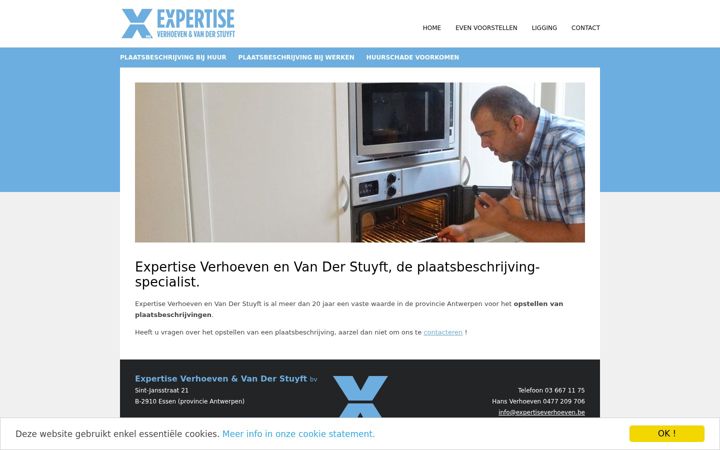 Screenshot di expertiseverhoeven.be
