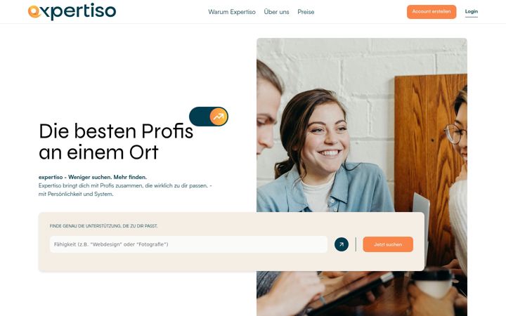 Zrzut ekranu expertiso.io