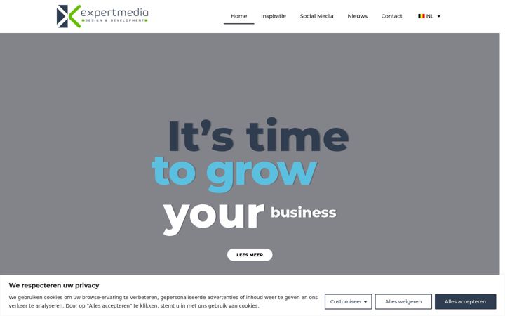 Screenshot di expertmedia.be