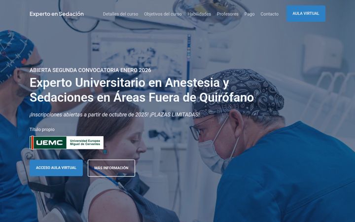 Screenshot of expertoensedacion.com