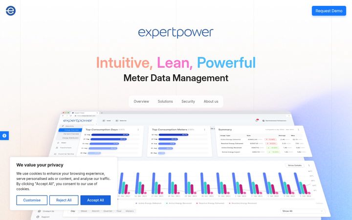 Screenshot of expertpower.com