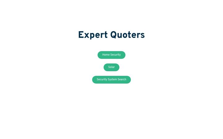 Screenshot of expertquoters.com