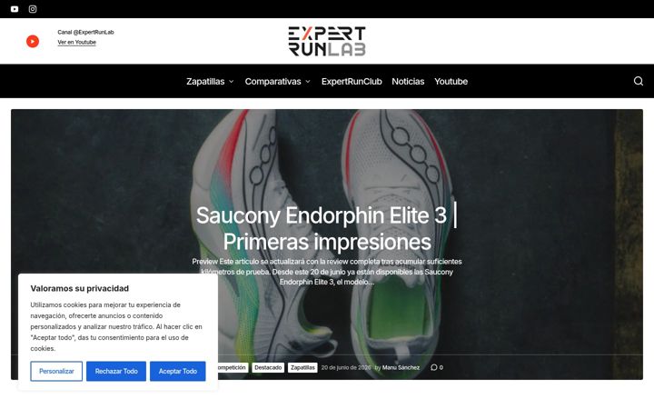 Screenshot of expertrunlab.com