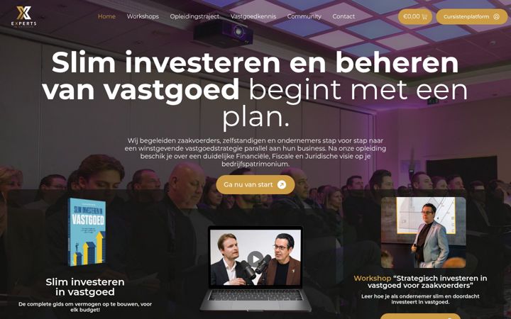 Screenshot di expertsinvastgoed.be