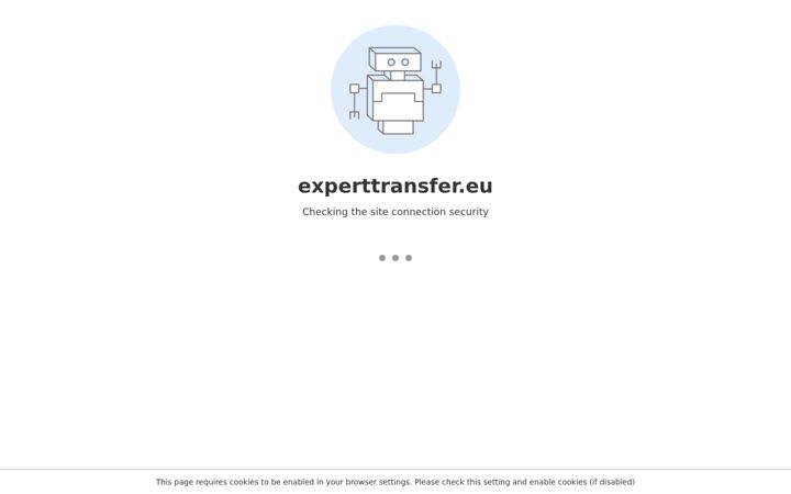 Screenshot of experttransfer.eu