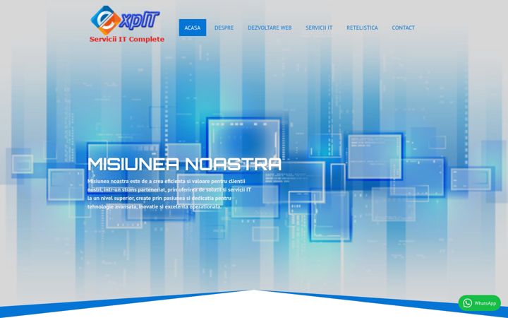 Screenshot of expit.ro