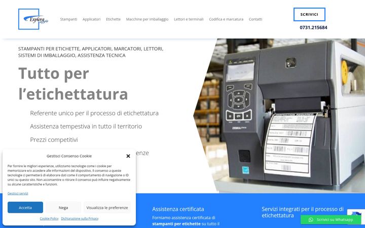 Screenshot of explerasoft.it
