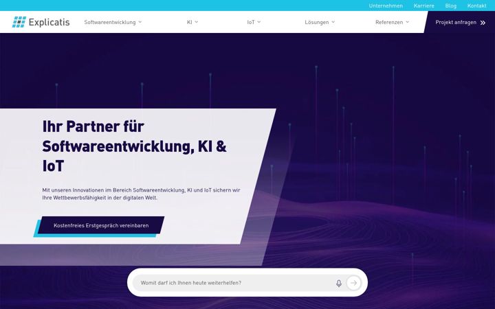 Screenshot of explicatis.com