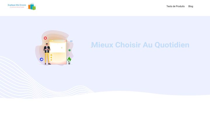 Screenshot of expliquemoiencore.com