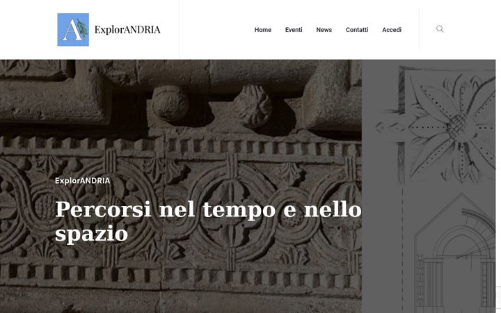 Screenshot van explorandria.it