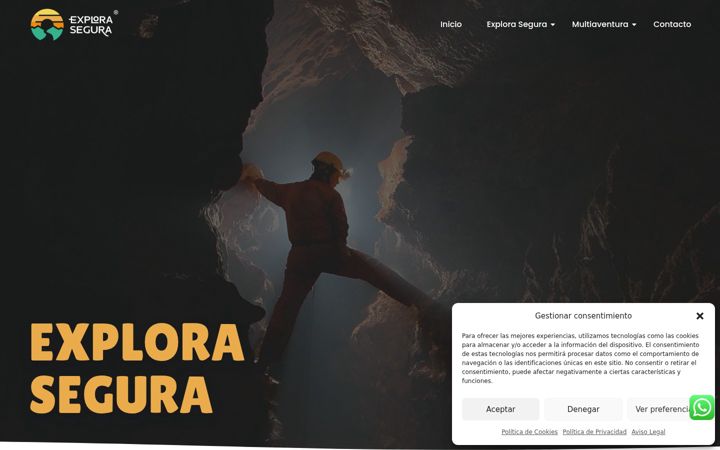 Screenshot of explorasegura.es