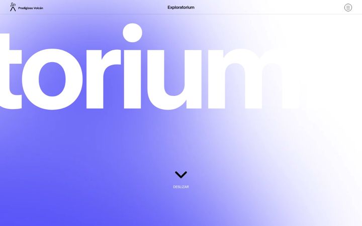 Screenshot of exploratorium.es