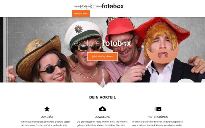 Screenshot of explore-fotobox.de