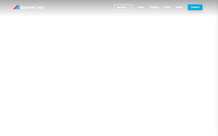 Screenshot of explorerlabs.co