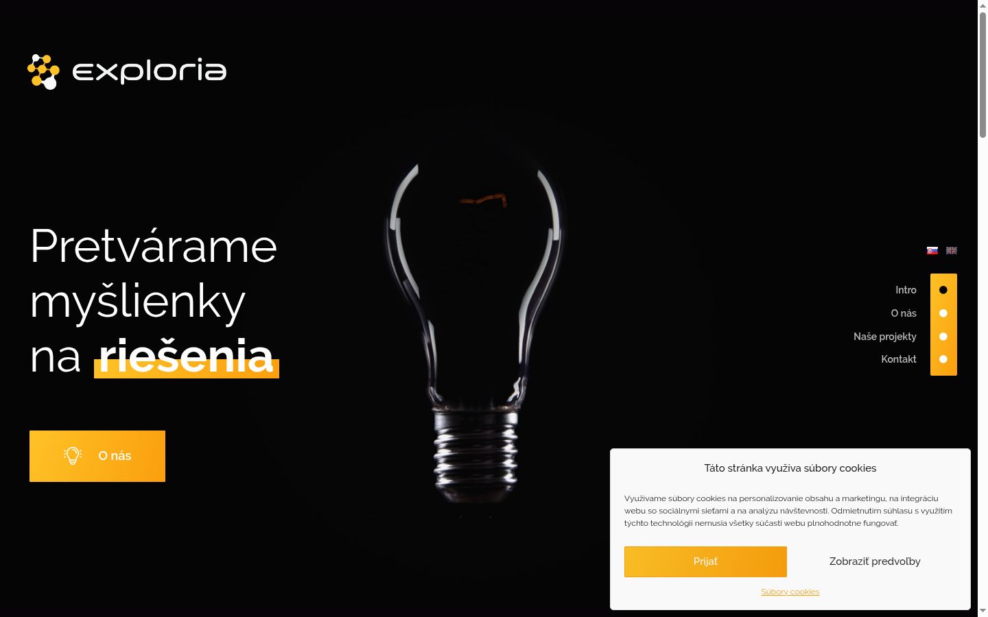 Snimka zaslona bannera za privolu prikazanog prije bilo kakve interakcije