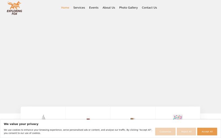Screenshot of exploringfox.gr