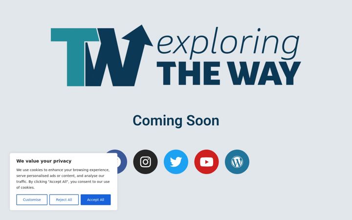 Screenshot of exploringtheway.co.uk