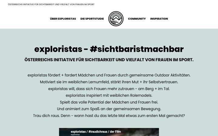 Screenshot of exploristas.at