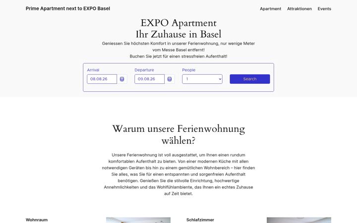 Screenshot of expo-basel.ch
