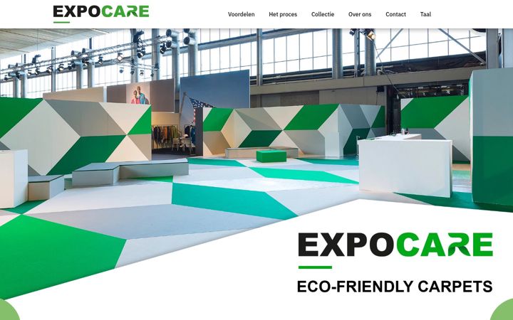 Screenshot of expo-care.nl