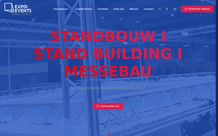 Screenshot di expo-events.be