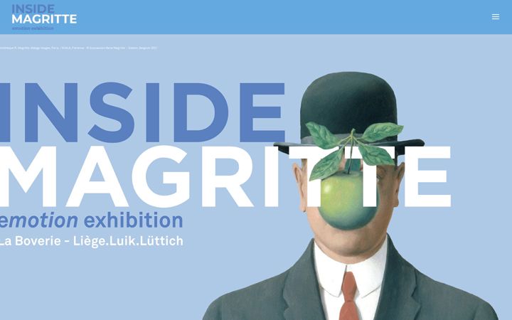 Screenshot of expo-insidemagritte.com