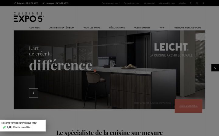 Screenshot of expo5.fr