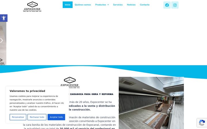 Screenshot του expocenter.es