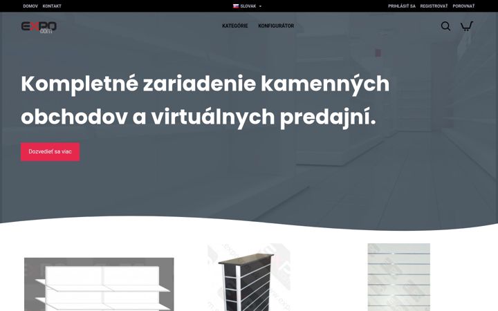 Screenshot of expocom.sk