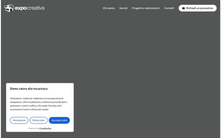 Screenshot van expocreativasrl.it