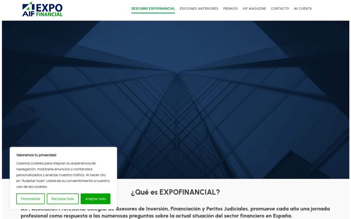 Screenshot του expofinancial.es