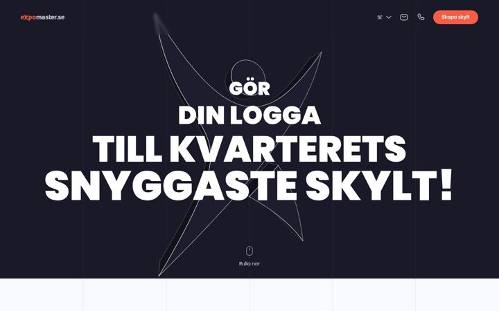 Screenshot of expomaster.eu