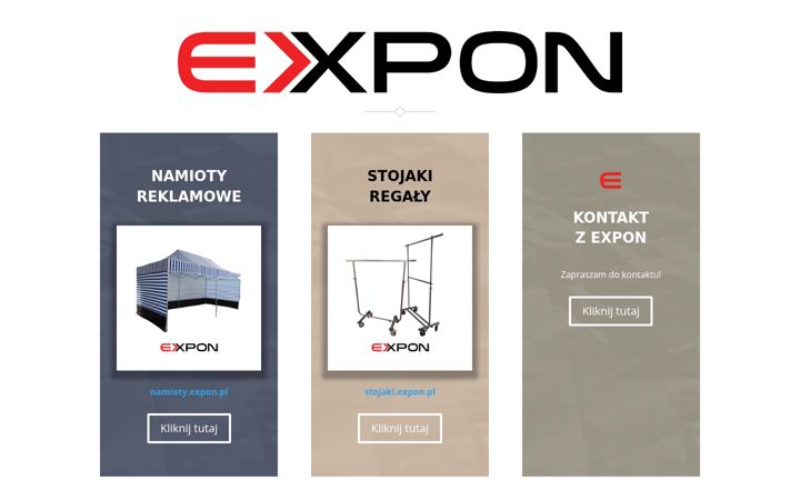 Screenshot of expon.pl