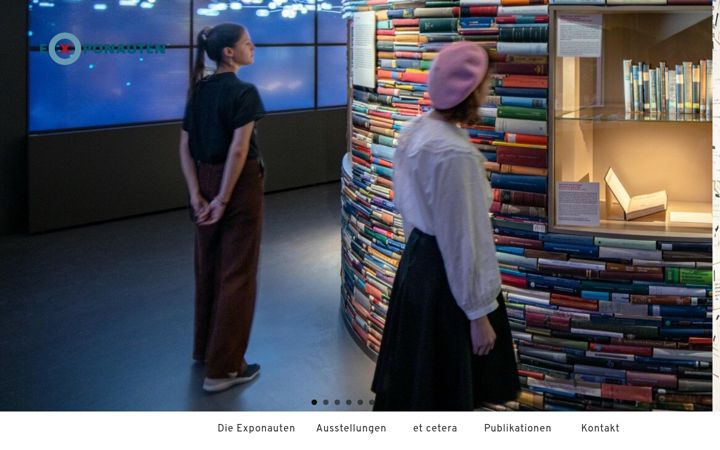 Screenshot of exponauten.de