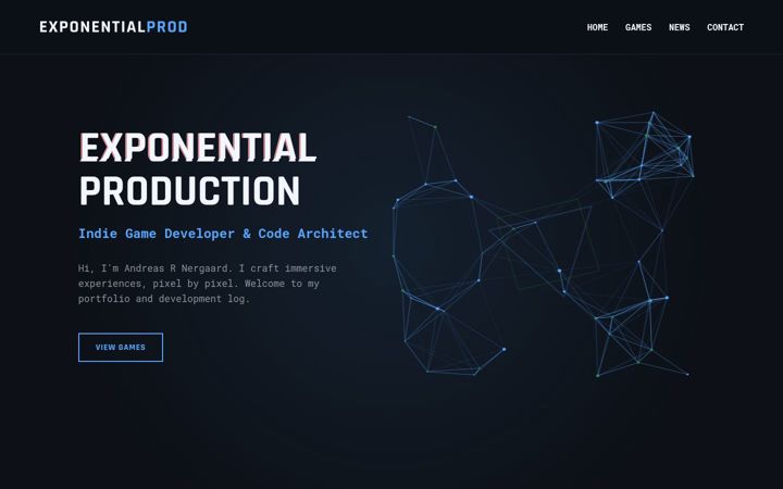 Screenshot of exponential-production.com