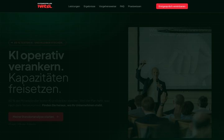 Zrzut ekranu exponentiellerwandel.de