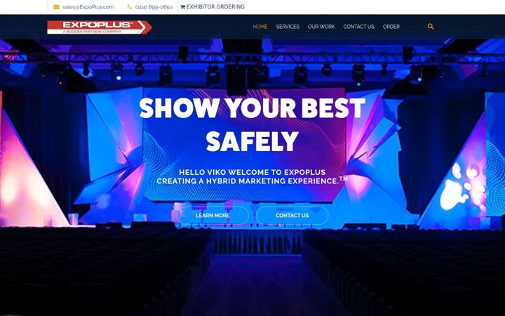 Screenshot of expoplus.com