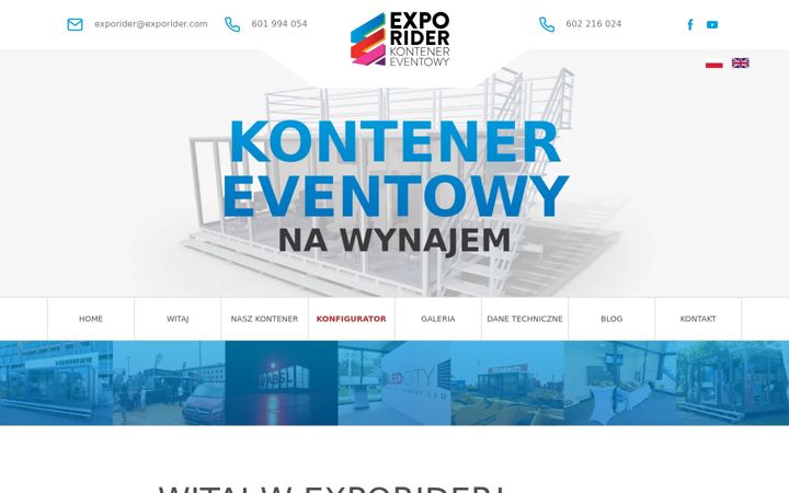 Screenshot of exporider.pl