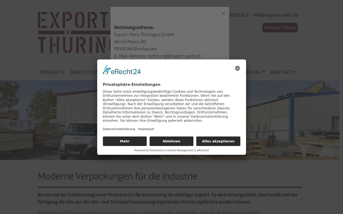 Zrzut ekranu banera zgody wyświetlanego przed jakąkolwiek interakcją