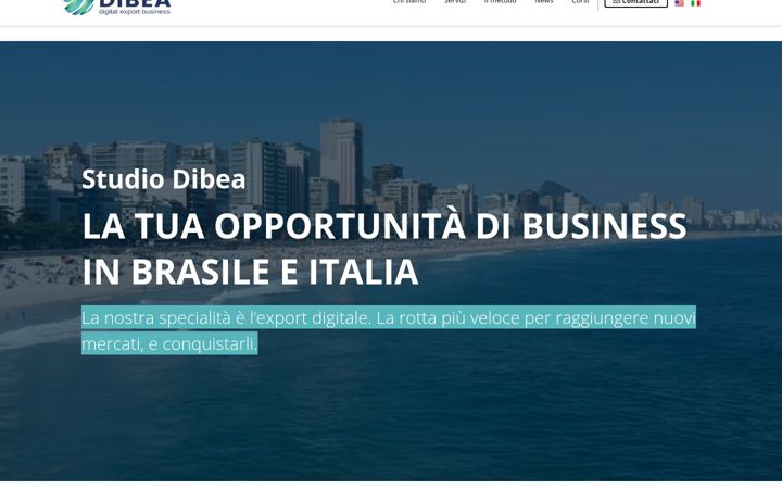 Screenshot of exportbrasile.it