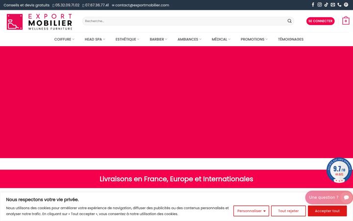 Screenshot of exportmobilier.com