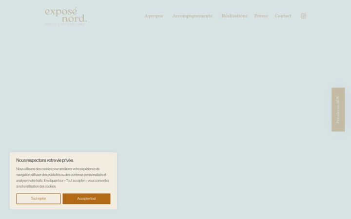 Screenshot of exposenord.com