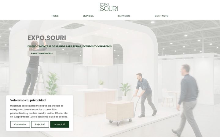 Screenshot of exposouri.com