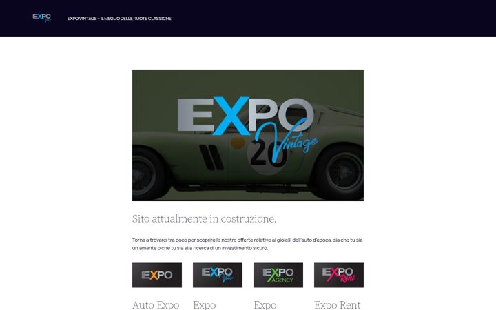 Screenshot of expovintage.it