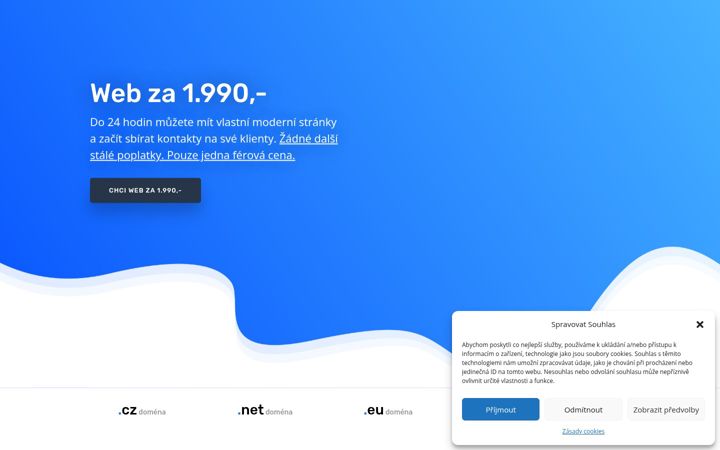 Screenshot of expresniweb.cz