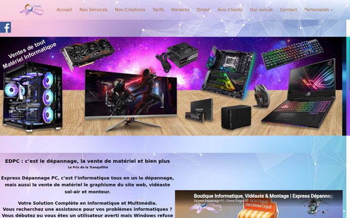 Screenshot of express-depannage.fr