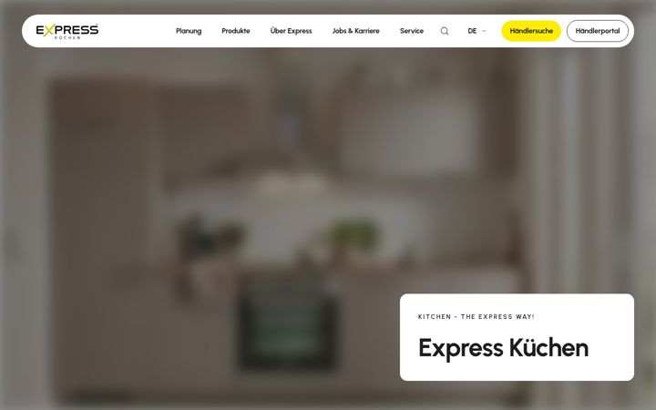 Zrzut ekranu express-kuechen.de
