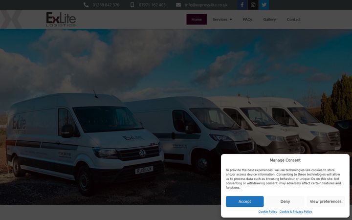 Screenshot of express-lite.co.uk