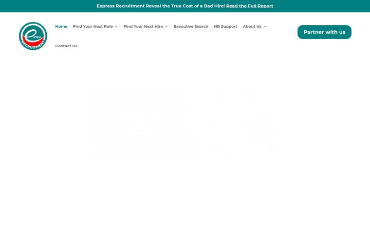 Screenshot di express-recruitment.co.uk
